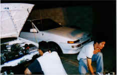 Moto White AE86 at taka's A.jpg (31936 bytes)